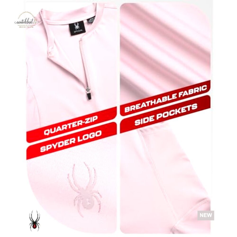 Performance Quarter Zip Sleeveless Athletic Dress for Golf Tennis Pickleball - Picture 6 of 7